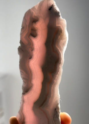 High Grade Pink Manganocalcite Slab PM0825