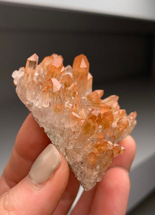 Gemmy Orange Quartz from Saxrönningen, Sweden 🇸🇪