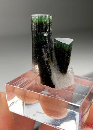 Green Cap Tourmaline Trio - Collection # 051