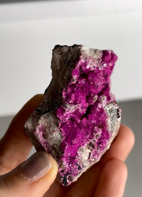 Vibrant Pink Cobaltocalcite Specimen