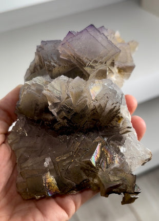 Rare ! Rainbow Fluorite PM0769 🌈