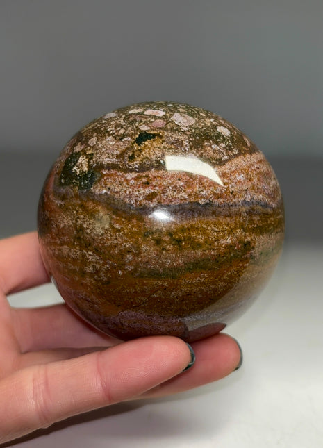 Ocean Jasper Sphere from Madagascar