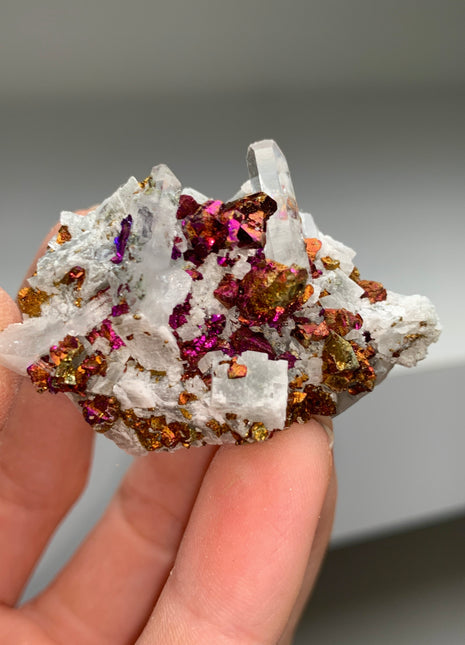 Chalcopyrite with Quartz - From Baisha Copper mine