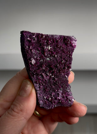 Purple Red Kammererite Specimen