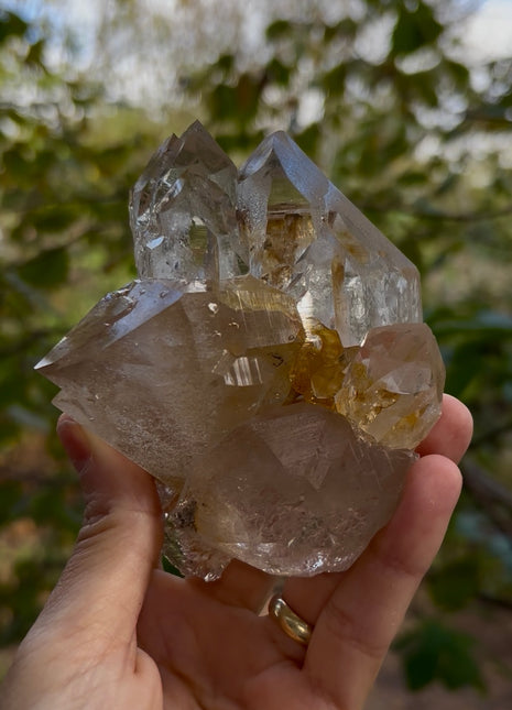 Star ⭐️ Shape Himalayan Golden Quartz 💎