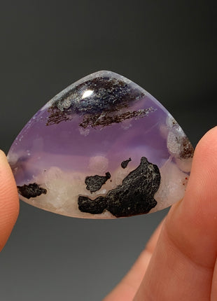 New Arrival ! Purple Moss Chalcedony