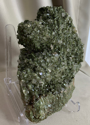 Wow !! Forest Epidote with Lustrous Quartz - 4.2 kgs 🌲🌲🌲 *