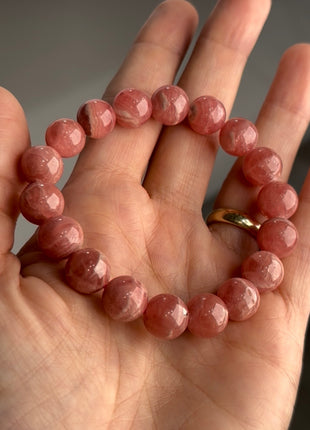 Pink Rhodocrosite Bracelet