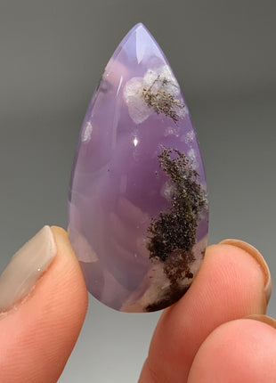 New Arrival ! Purple Moss Chalcedony