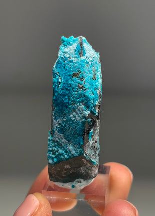 Quartz with Blue Chrysocolla