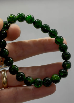 Green Chrome Diopside Bracelet
