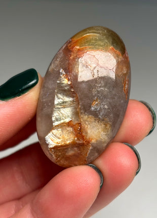 Golden Red Mica with Quartz