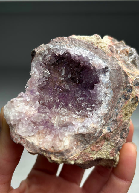 Glowing Amethyst Geode 🍉