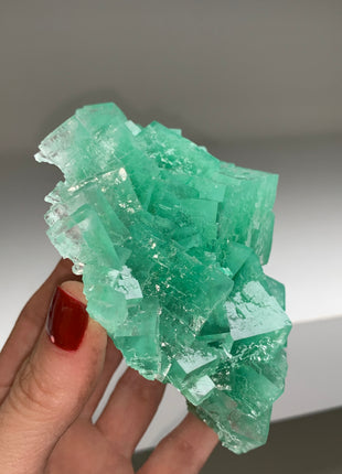 Very High Grade Green Halite - From Lubin mine, Poland