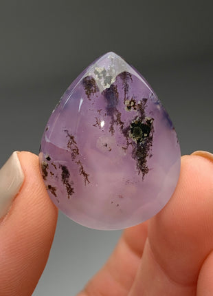 New Arrival ! Purple Moss Chalcedony