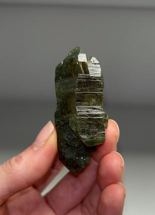 Rutile Green Chlorite Quartz - From Himachal Pradesh, Himalayas