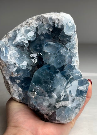Sky Blue Celestite Geode