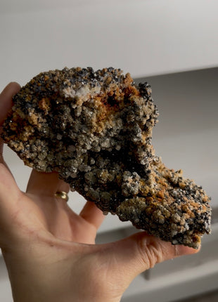 Calcite with Sphalerite - From Trepca mine