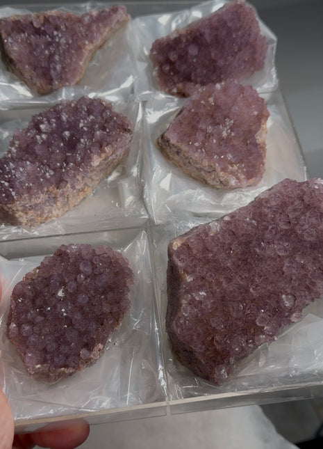 6 Pieces ! Pink Lavender Amethyst Lot From Alacam Mine