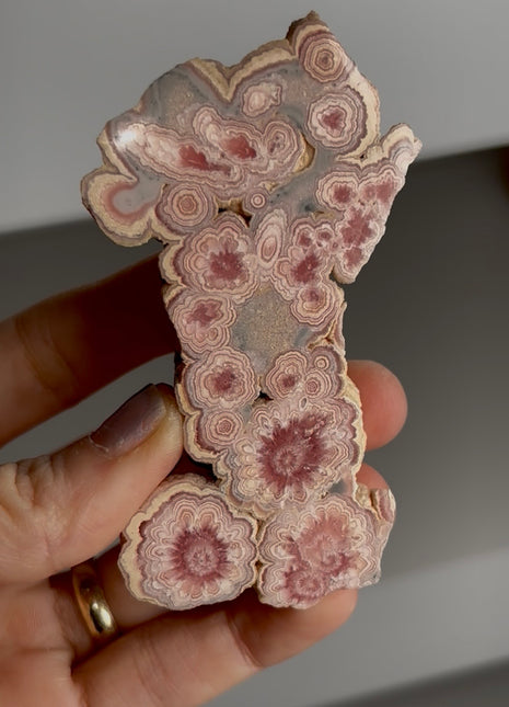 Pink Orbicular Rhodocrosite - From Argentina