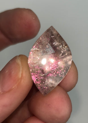 Firey Pink 💖 Gem Covellite in Quartz