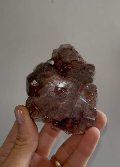 New arrival ! Red Chocolate Calcite