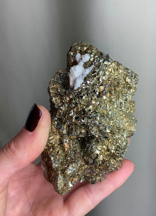 Pyrite Pseudomorph After Pyrrhotite with Sphalerite - From Trepca Mine, Kosovo