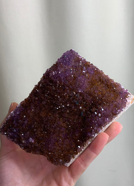 Bi-color Amethyst Specimen - From Alacam Amethyst Mine DWS