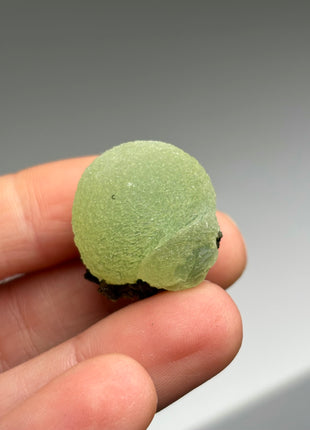 18 Pieces ! High Grade Apple Green Prehnite with Epidote Lot - From Mali