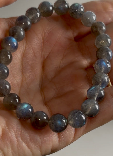 High Grade Flashy Labradorite Bracelet BR062