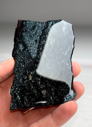 High Grade Specularite Slab from Lake Superior, Michigan