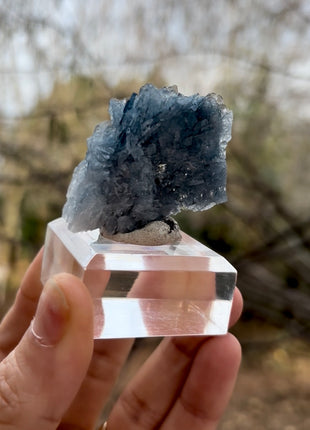 Blue Barite - From Cavnic mine, Romania