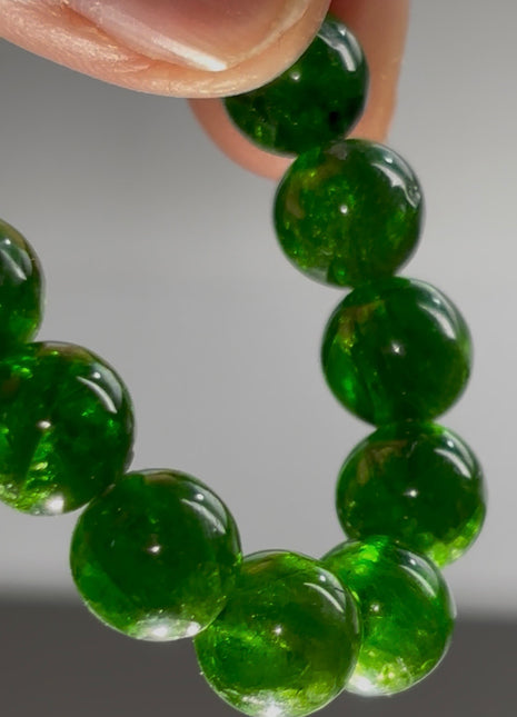 Green Chrome Diopside Bracelet BR063