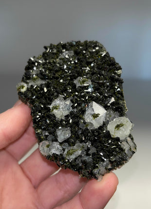 Extra Dark Forest Epidote with Quartz