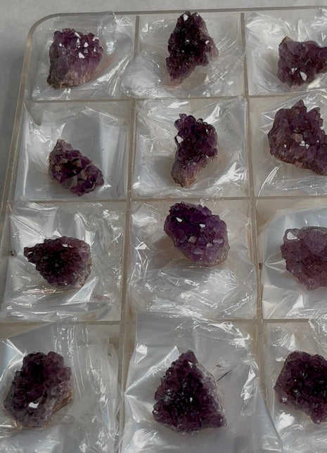 12 Pieces ! Amethyst Lot From Alacam Mine