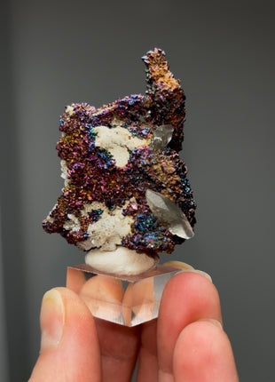 Incredible Chalcopyrite with DT Calcite, Dolomite