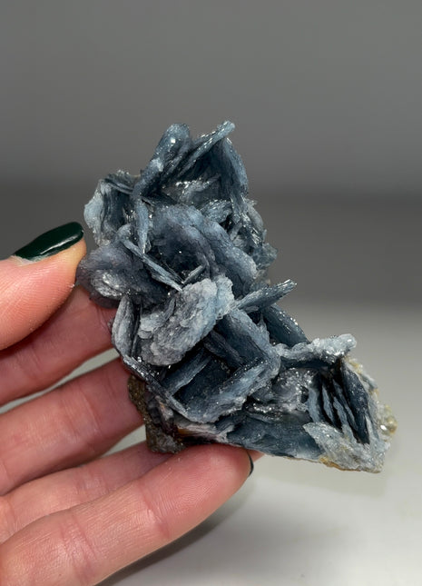 Blue Barite - From Cavnic mine, Romania