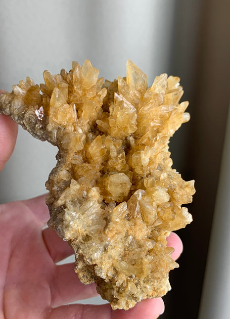 Yellow Selenite - From Lubin mine, Poland