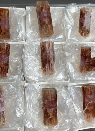 DT Lilac Aragonite Crystals Lot from Spain - 9 Pieces !