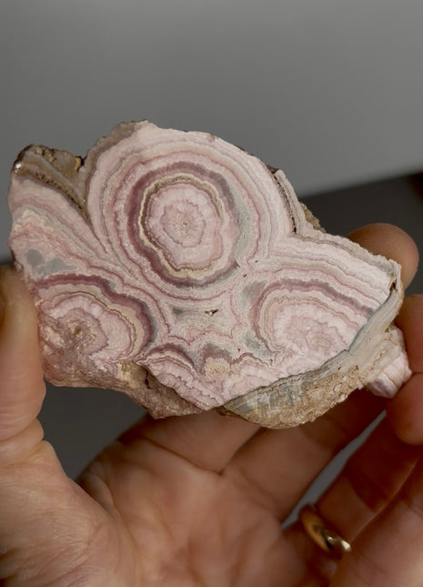 Pink Orbicular Rhodocrosite - From Argentina