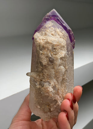 Stunning ! Huge Amethyst Scepter from Madagascar *