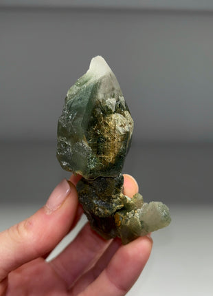 Rutile Green Chlorite Quartz - From Himachal Pradesh, Himalayas