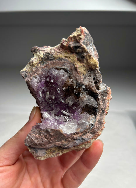 Watermelon Amethyst Geode 🍉