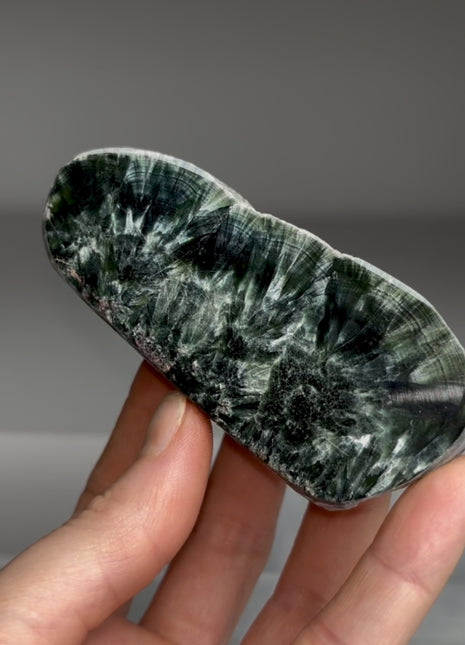 High Grade Green Seraphinite