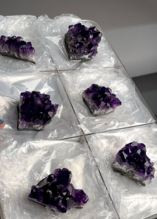 6 Pieces ! High Grade Amethyst Lot from Uruguay