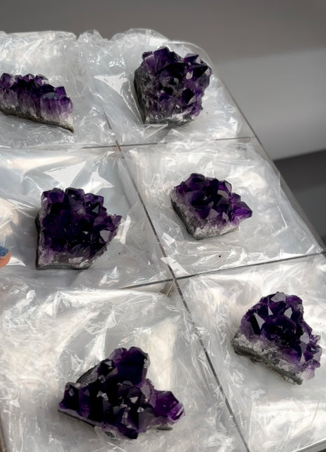 6 Pieces ! High Grade Amethyst Lot from Uruguay