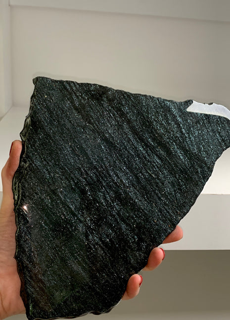 High Grade Specularite Slab from Lake Superior, Michigan