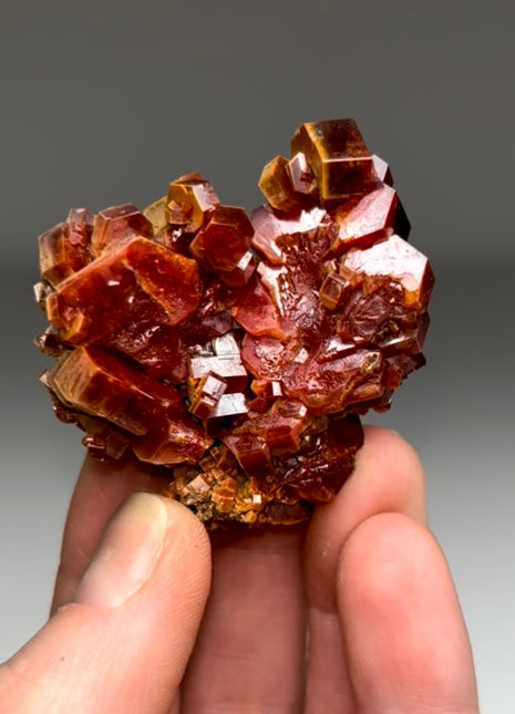 Very High Grade Red Vanadinite