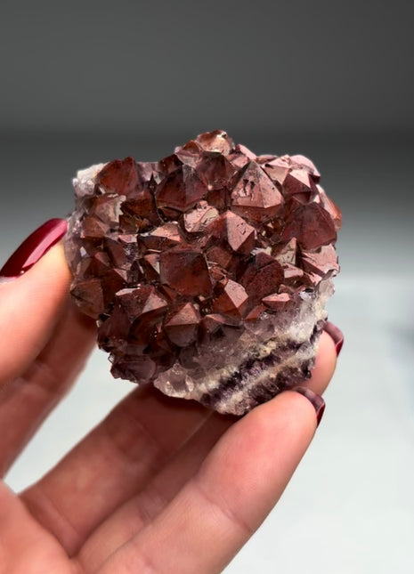 Red Amethyst from Thunder Bay, Canada