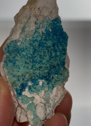 New Arrival ! Blue Veszelyite Specimen PM0484